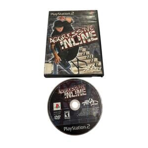 Aggressive Inline PlayStation 2 Video Game Skateboarding PS2
